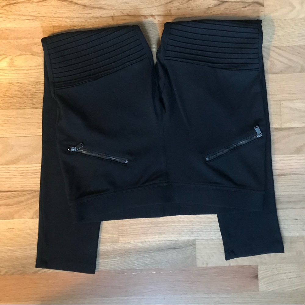 Black Express Moto pant
